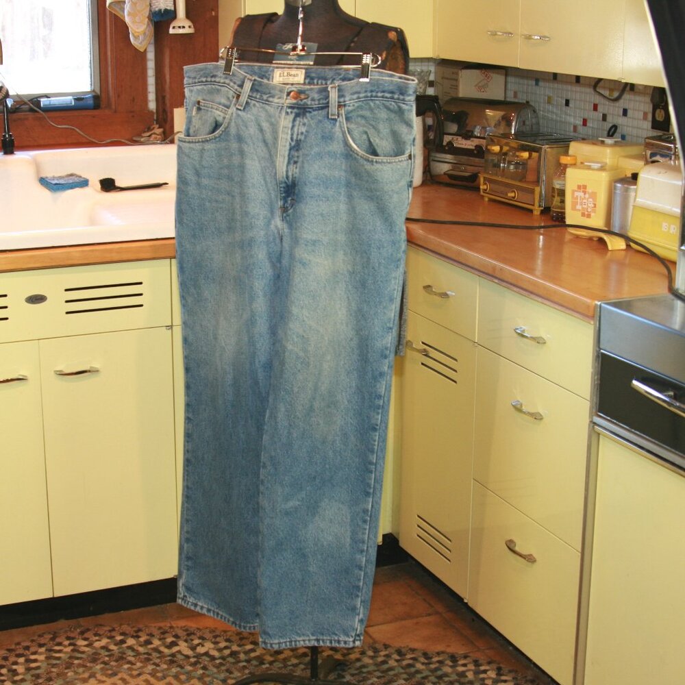 Lined L. L. Bean Men's Jeans Warm Denim Pants